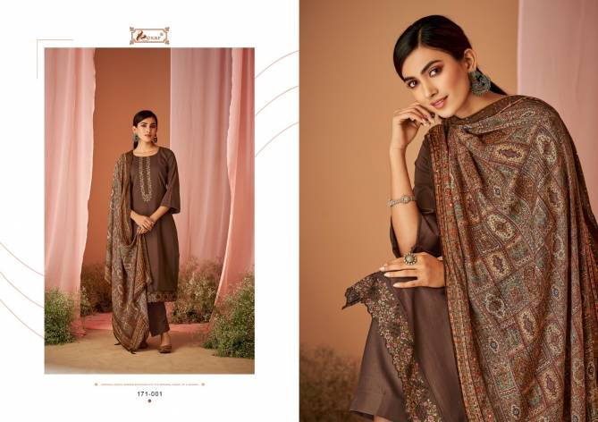 Chandani By Kesar 001-006 Dress Material Catalog